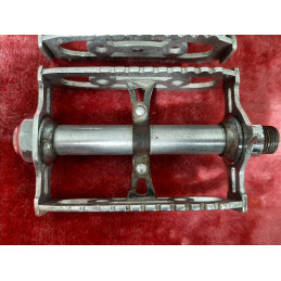 Lyotard 460D Pedale mit Schmiernippel selten M14x125 Tourenrad 1950 routens