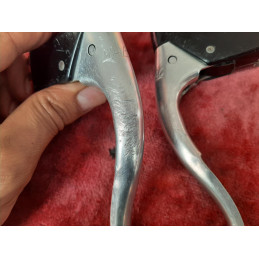 Vintage Mafac brake lever pair top view