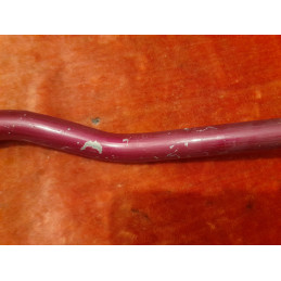 Vorderansicht Stahl-MTB-Lenker 25,4 mm