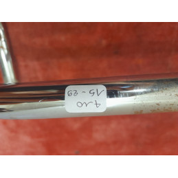 Manubrio acciaio 410 mm vintage dettaglio piega classica