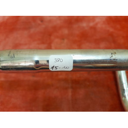 Manillar acero vintage 380 mm – detalle del curvado