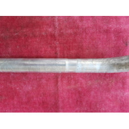 Sleeve engraving detail on vintage Belleri aluminium handlebar
