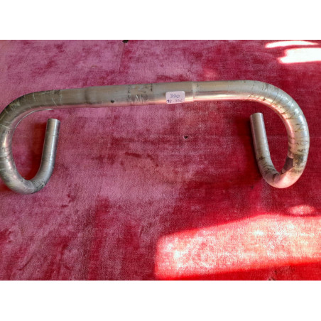 Manubrio vintage AVA alluminio 25.4 390mm vista frontale