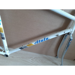 Cadre velo ATALA COLUMBUS 2960g 55.5×54.5cm 127.2mm 36×24/25.4 vintage bike D5